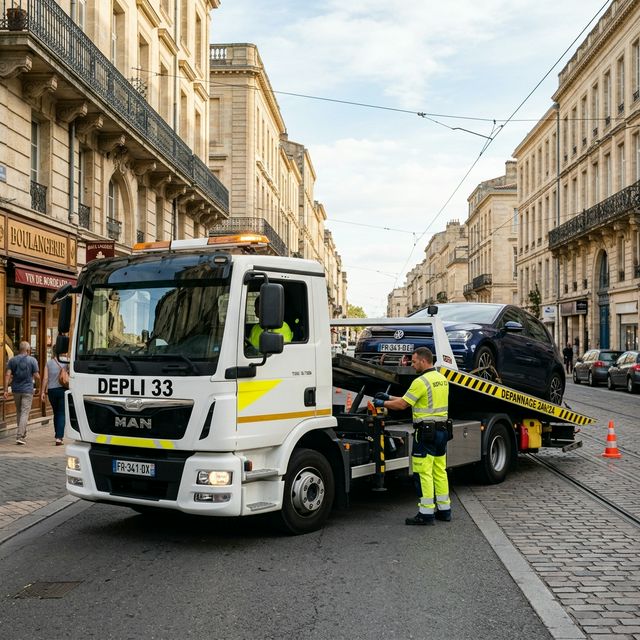 Enlèvement d'épave professionnel à Bordeaux